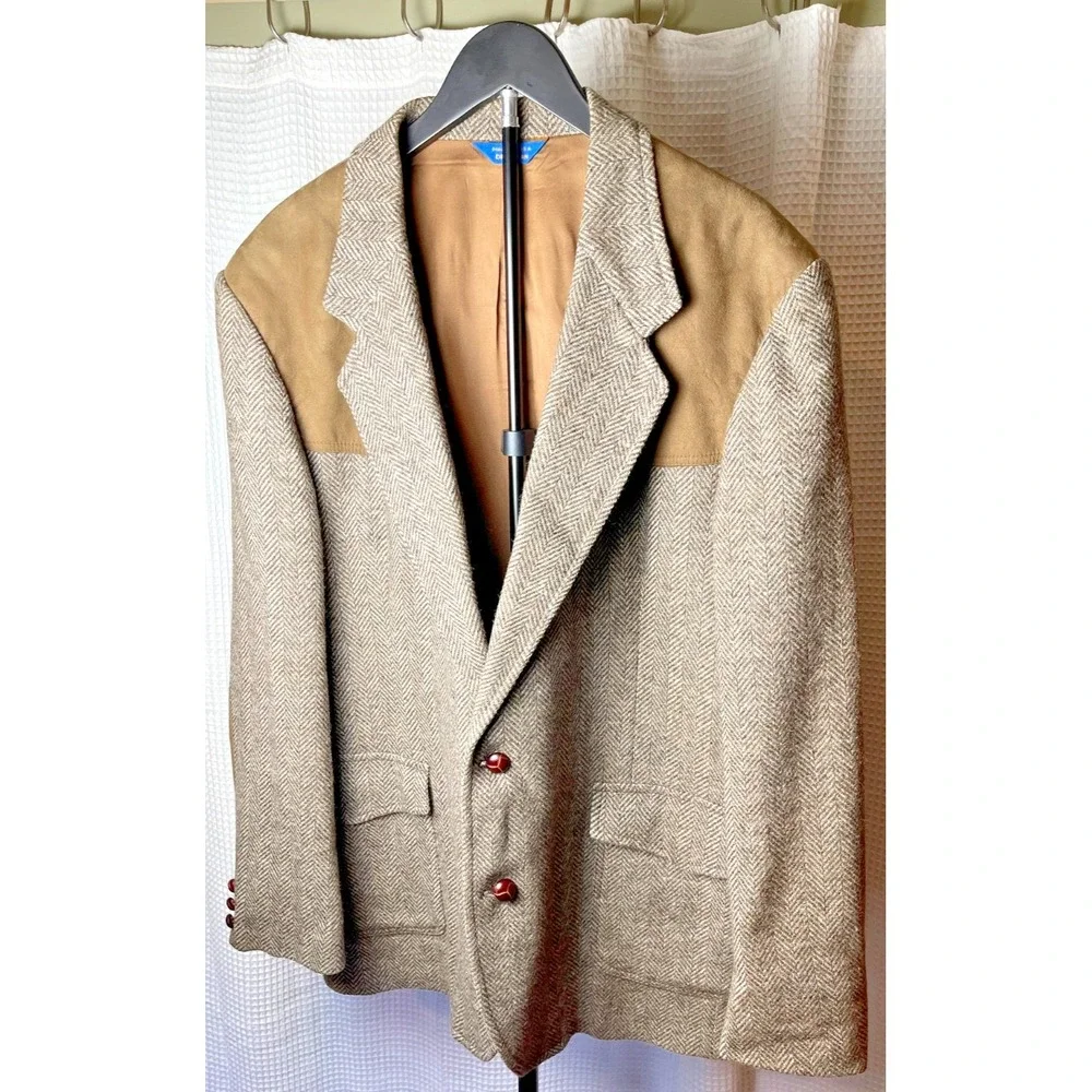 Vintage Pendleton Western Sport Coat 46L made in the USA 100% wool